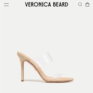 Veronica Beard Asha Sandal - Ecru size 9